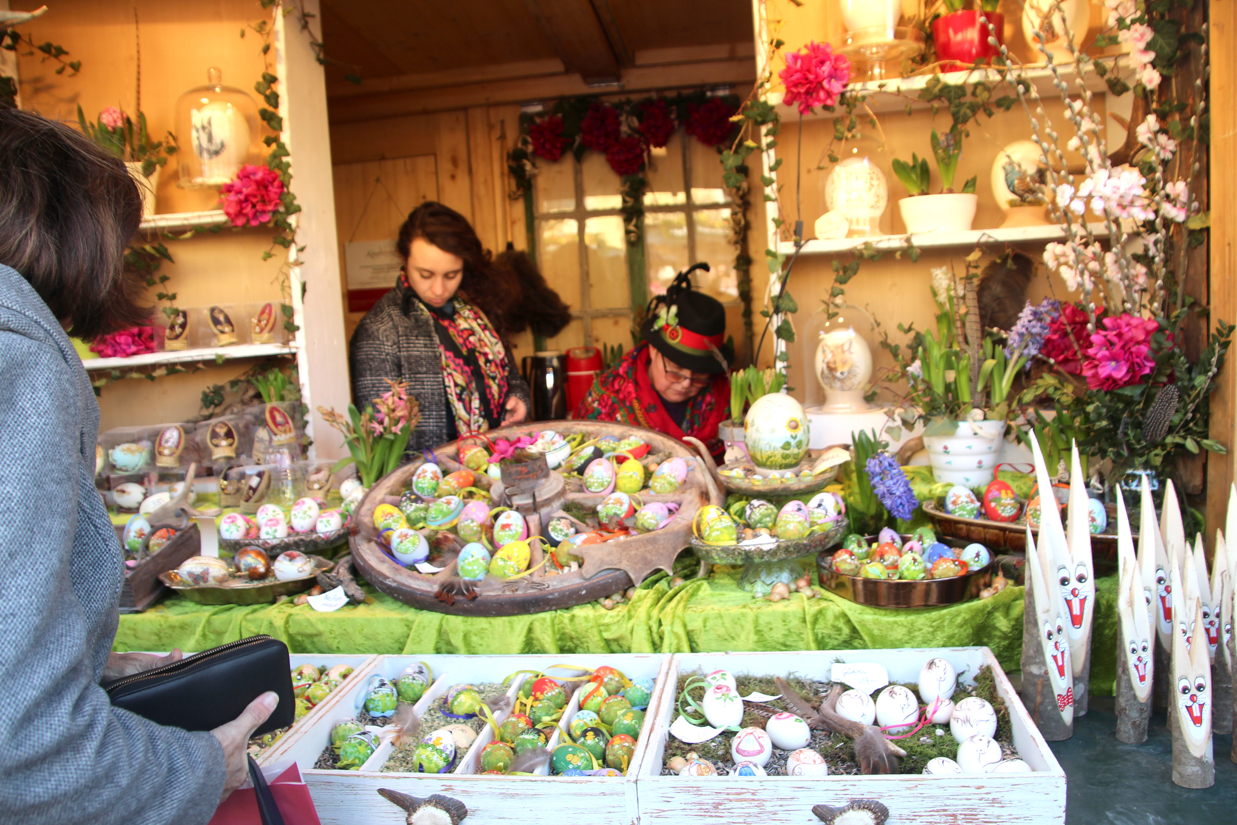 Huevitos de Pascua pintados a mano: la gran atracción del Mercadito (Foto: © CulturaLatina)