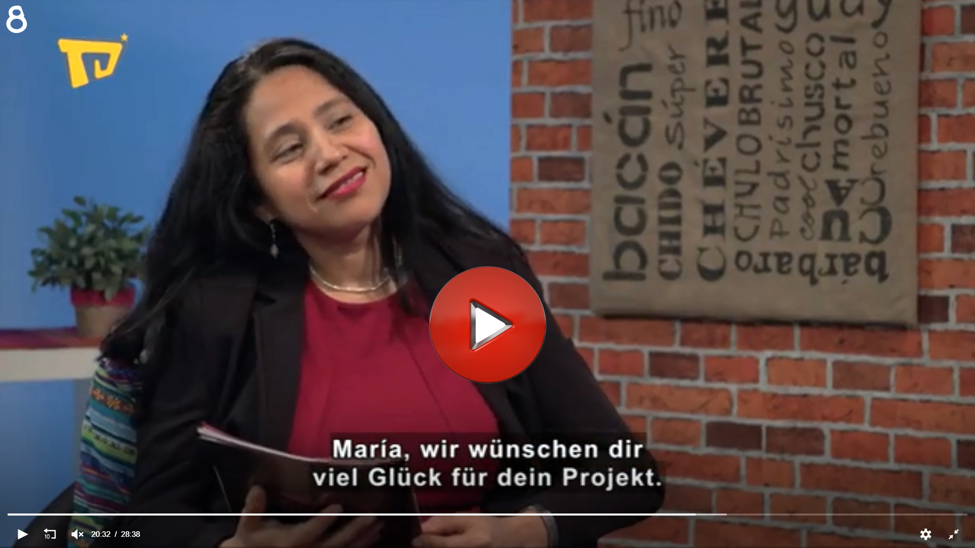Video / Mai-Ausgabe LatinoTV mit Maria Taramona von CulturaLatina