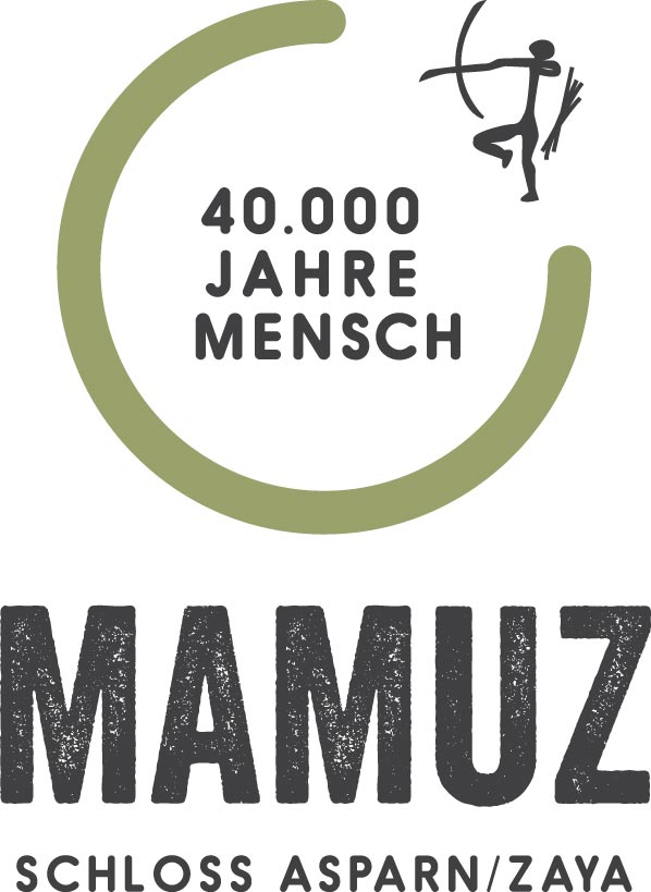 Das MAMUZ Schloss Asparn/Zaya lässt 40.000 Jahre unserer Menschheitsgeschichte zu einem Erlebnis werden! Logo MAMUZ Schloss Asparn/Zaya 40.000 Jahre unserer Menschheitsgeschichte zu einem Erlebnis werden!