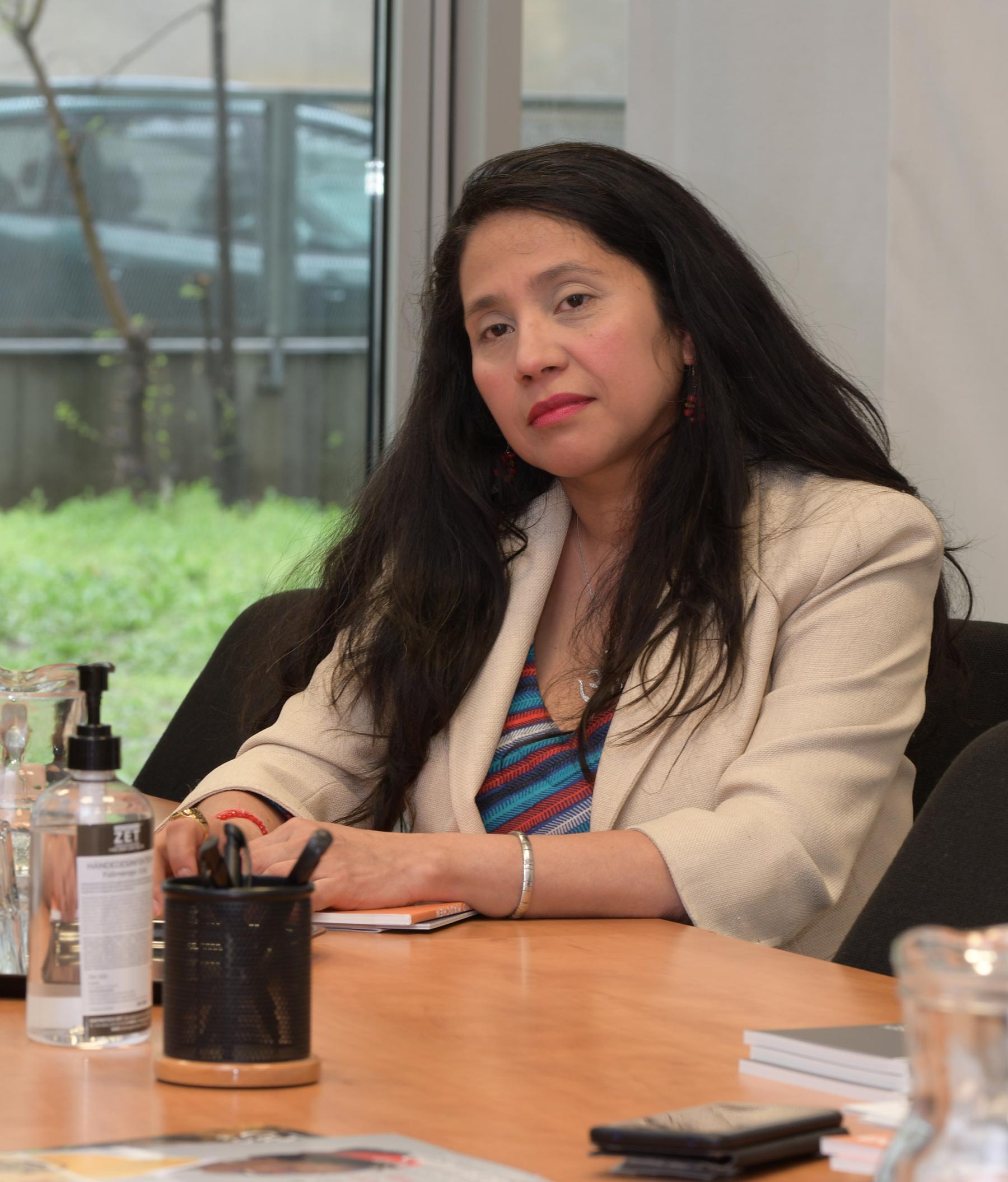 Maria Taramona, directora de la revista CulturaLatina: 