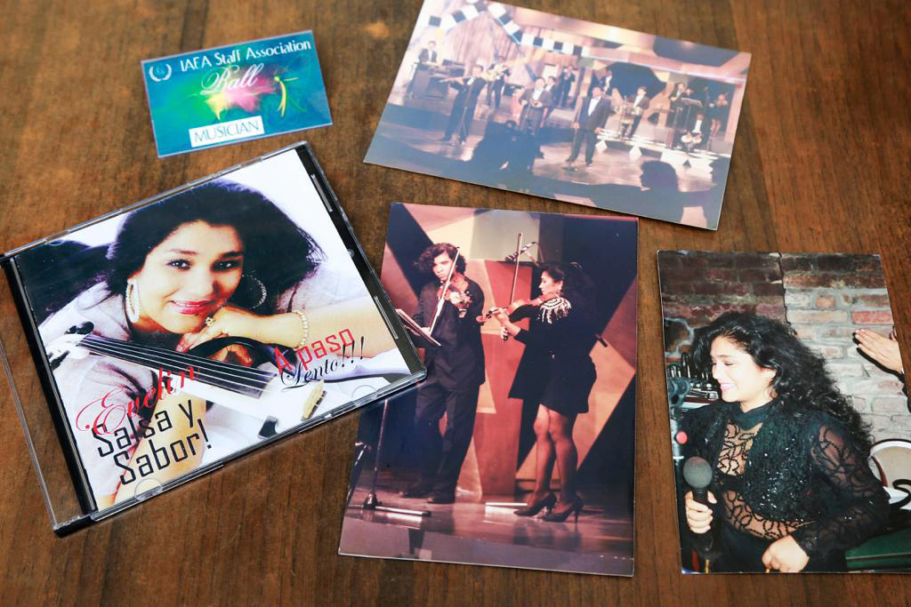 Cantante Evelin López siempre será recordada con cariño en la comunidad latinoamericana en Austria (Foto: Ivett Ángeles Litano)