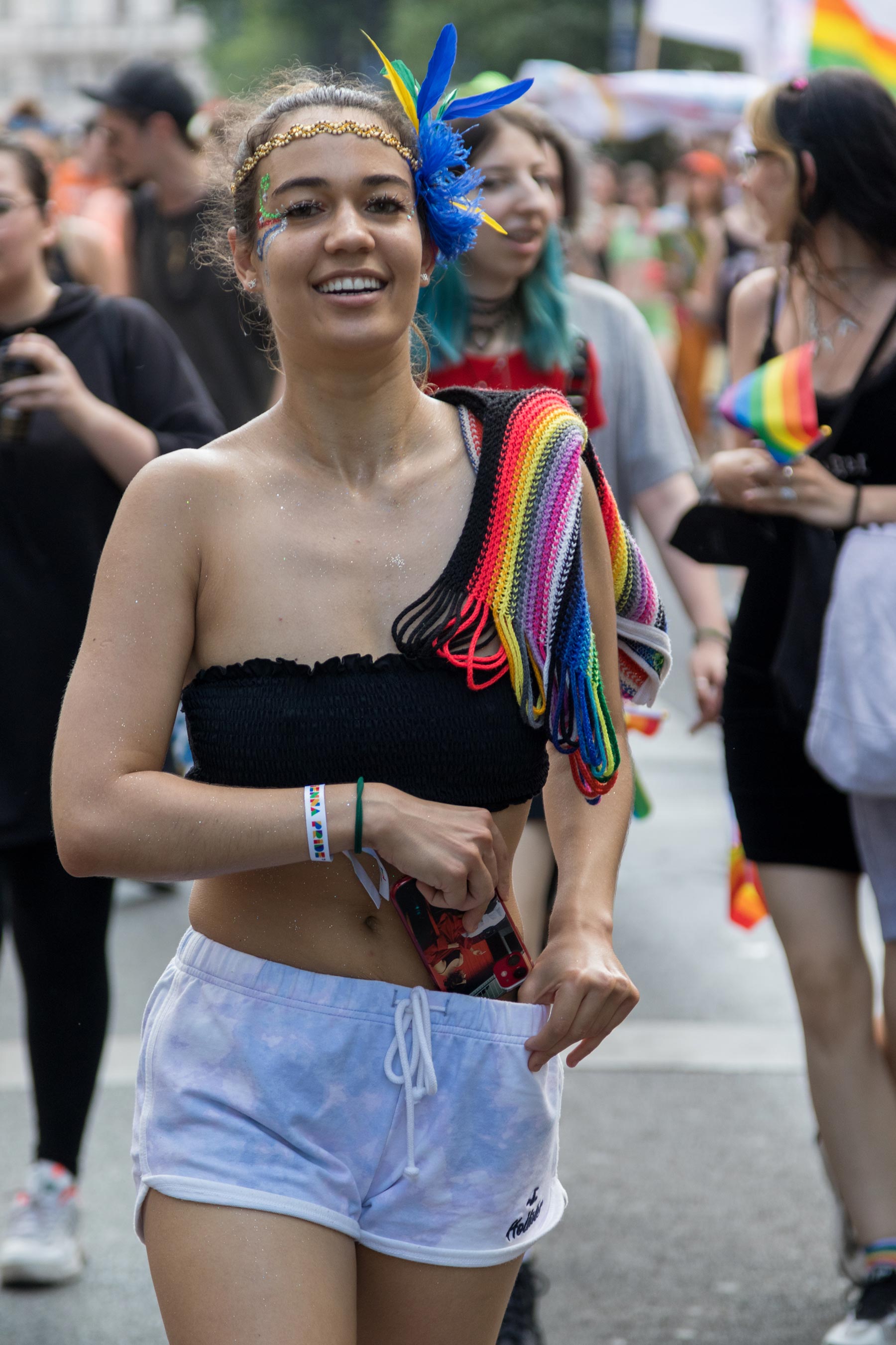 Manifestación por la aceptación, el respeto y la igualdad de derechos en Austria, Europa y todo el mundo. (Foto: Yunier Cobas)