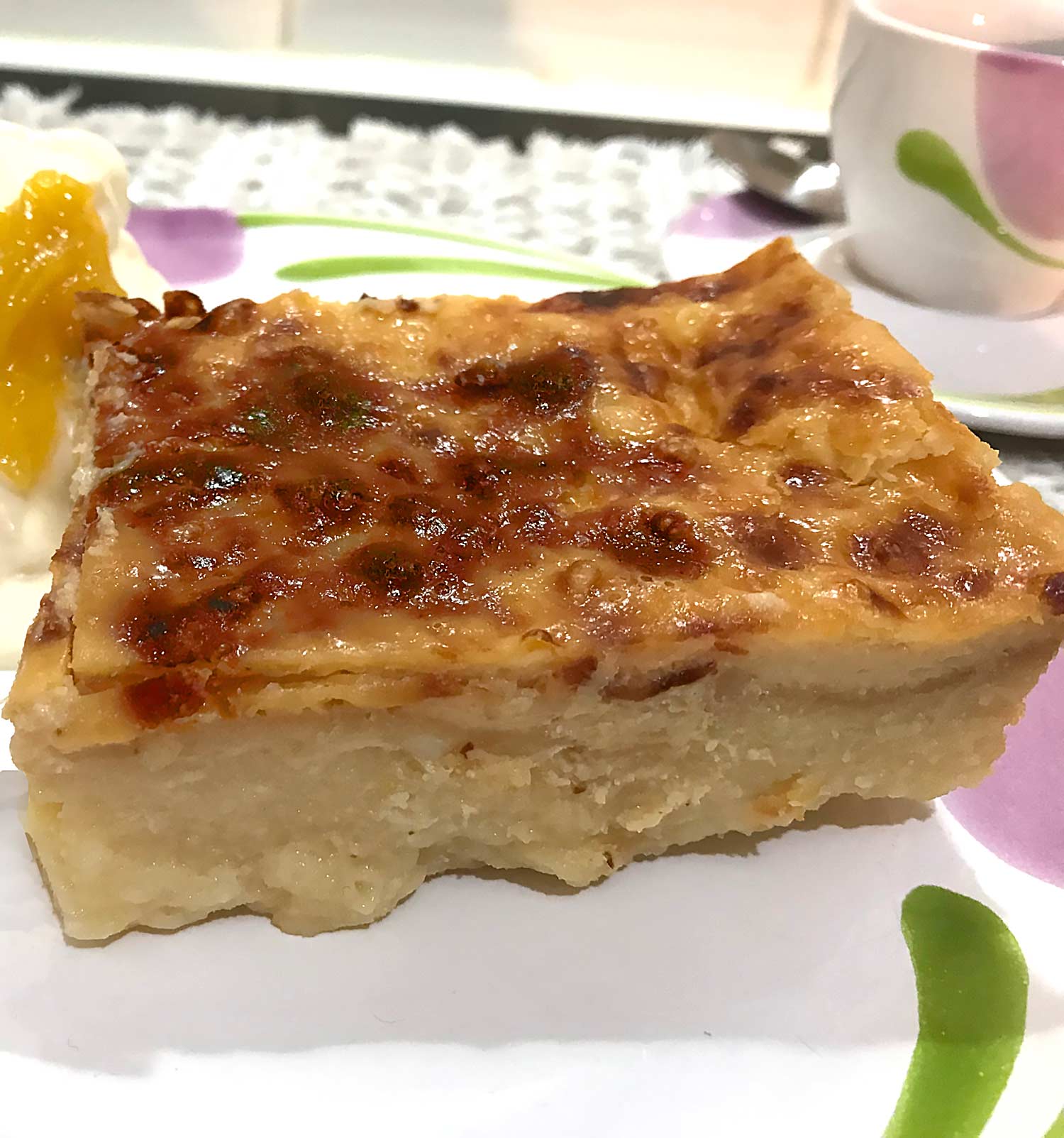 Fertig ist der Makiokkuchen. Lassen Sie es sich schmecken!