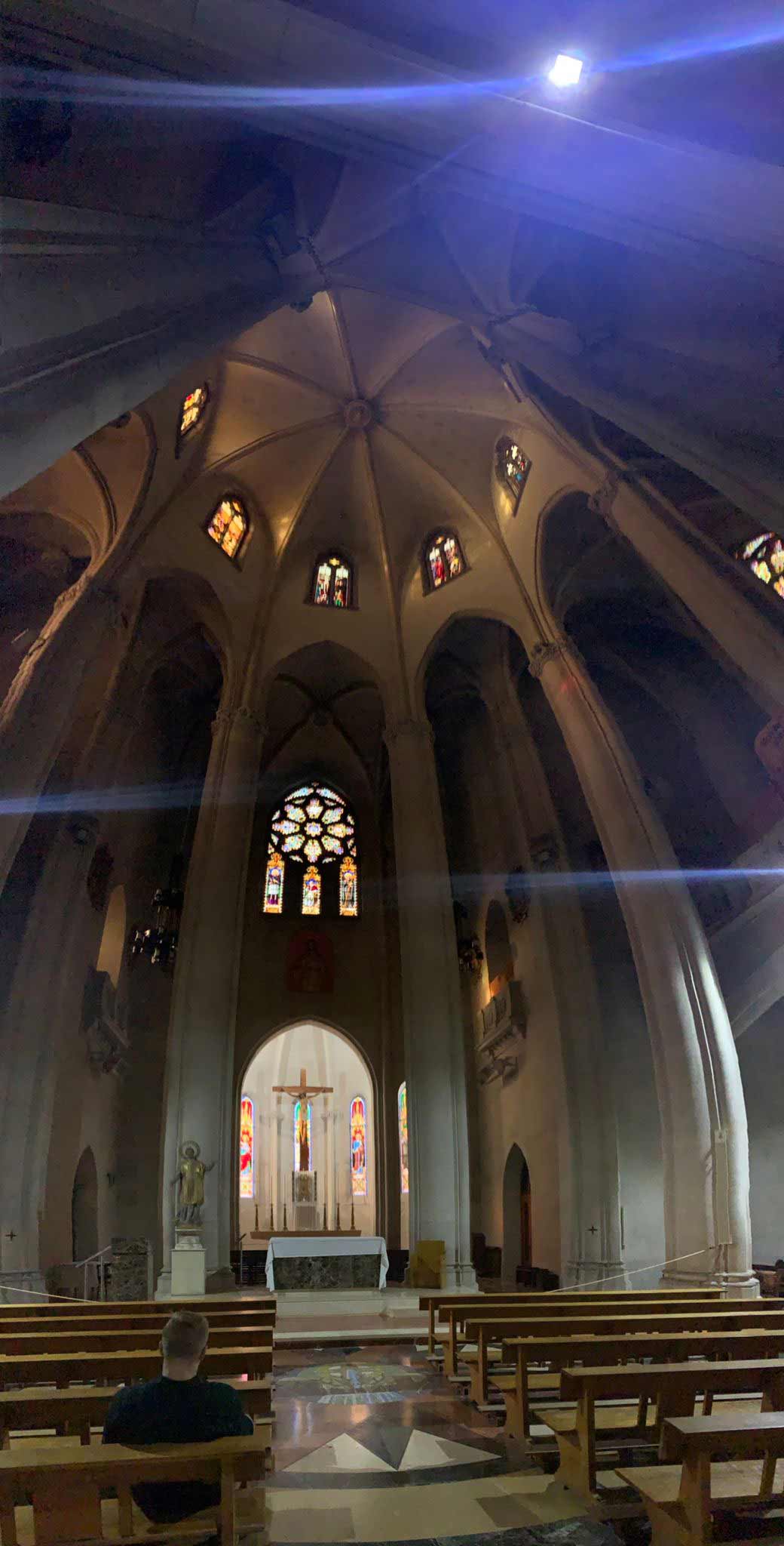 Turismo en Barcelona: La iglesia del Tibidabo. Foto: Stefan Galván