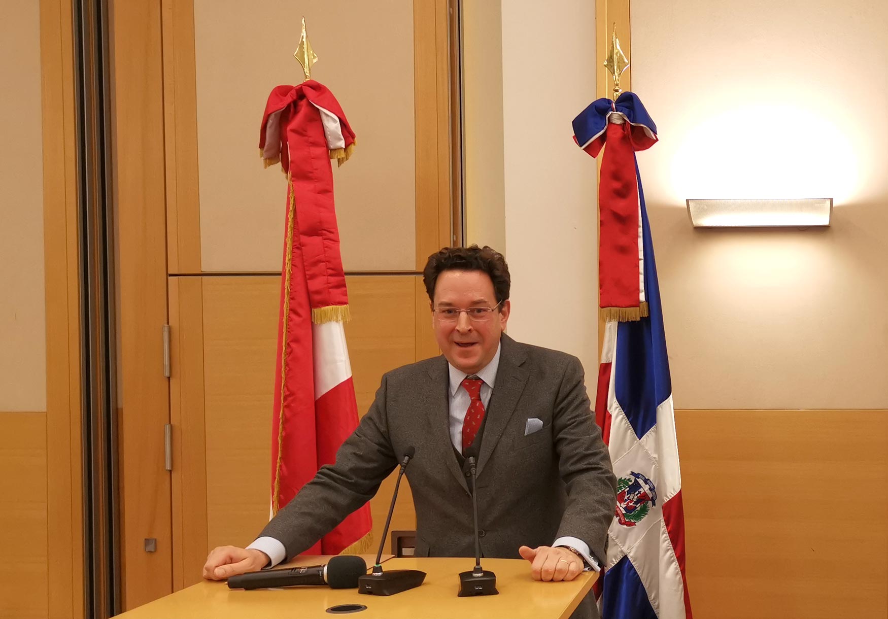 Maximilian Hennig, Jefe del Departamento de Protocolo del Ministerio Federal de Asuntos Europeos e Internacionales de Austria. Foto: CulturaLatina
