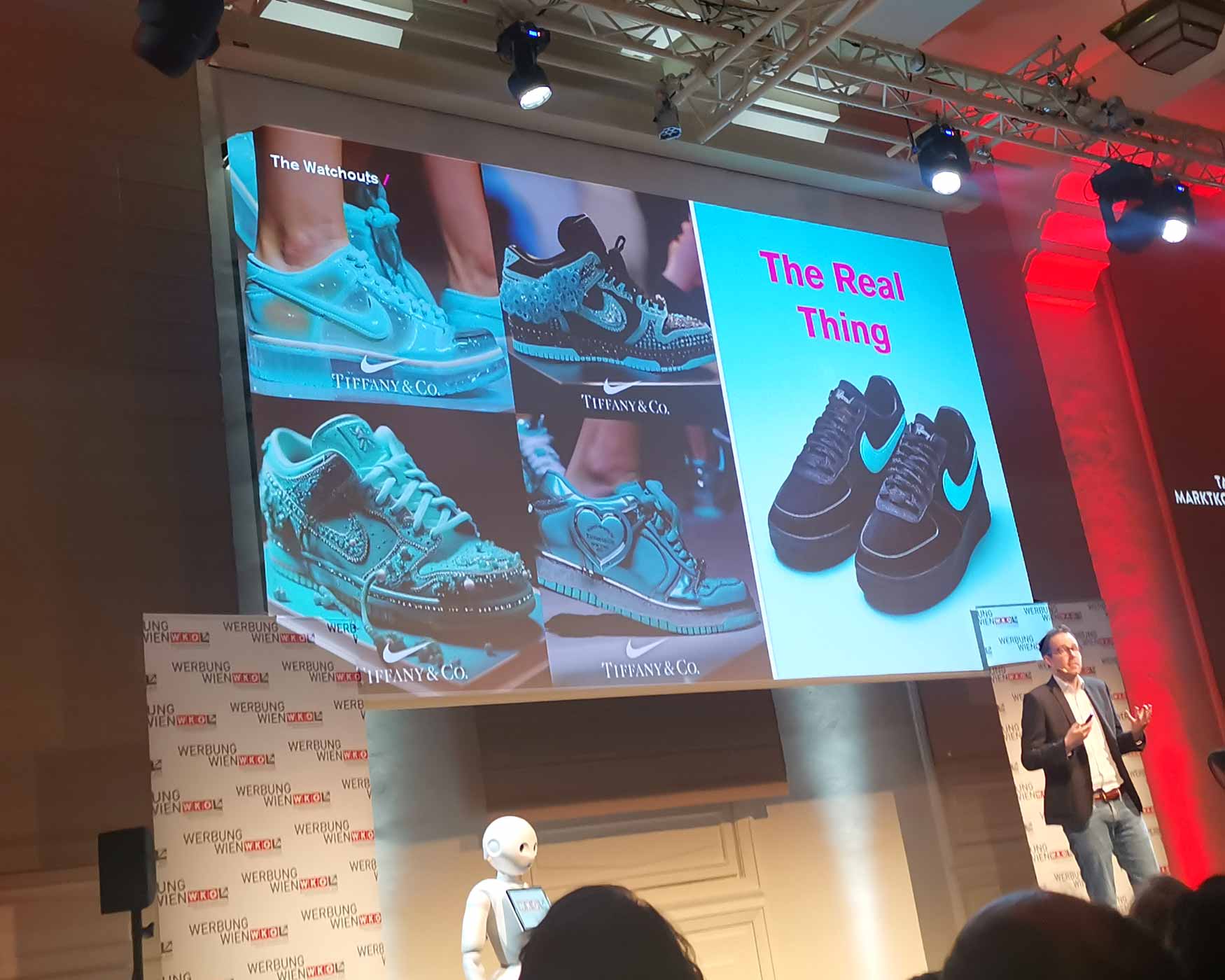 Nike generó gran entusiasmo en línea al anunciar su colaboración con Tiffany, lo que llevó a la creación de imágenes generadas por fanáticos mediante IA. Foto: CulturaLatina