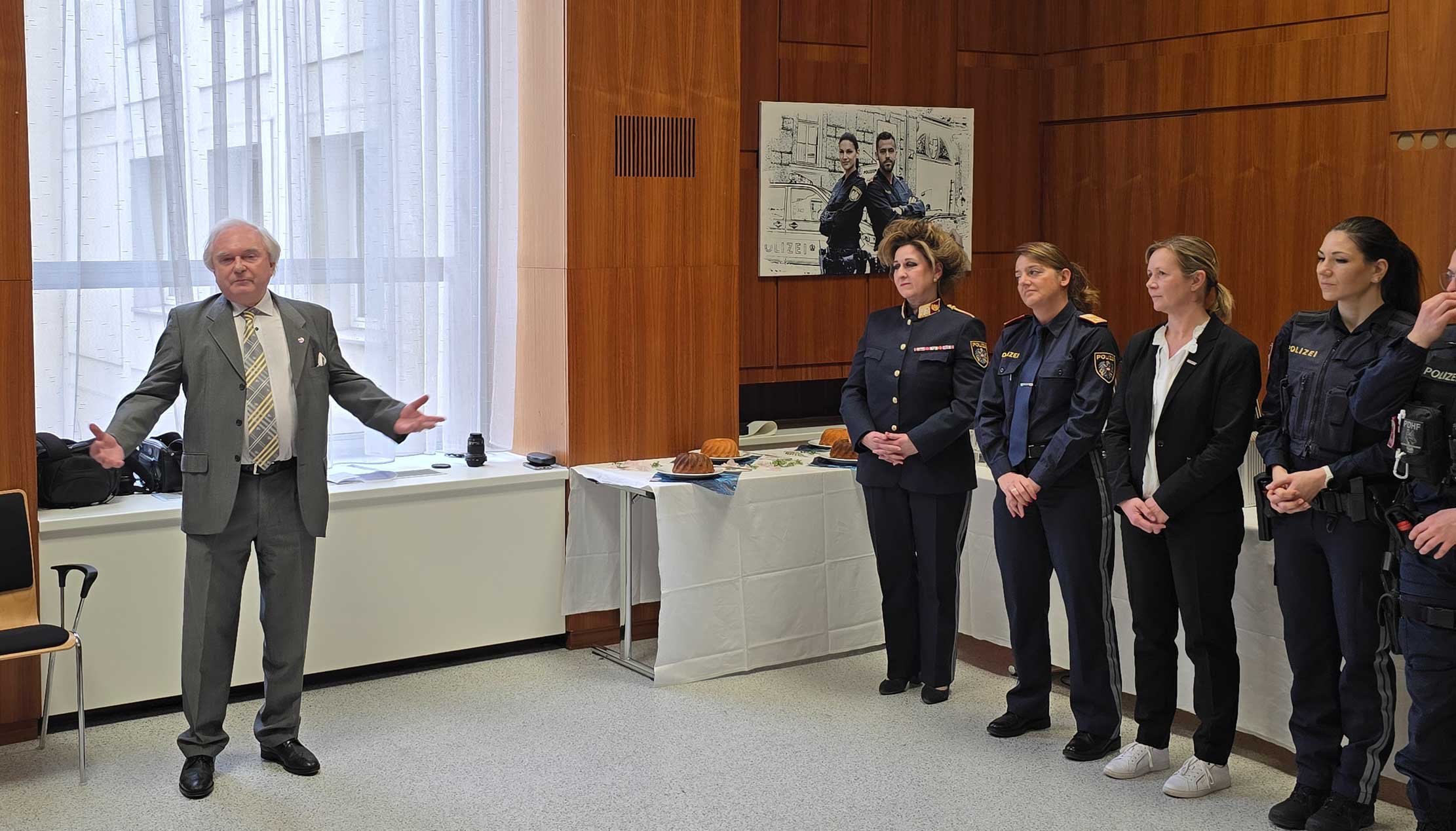  PaN-Weltfrauentag in der Landespolizeidirektion Wien. Foto: CulturaLatina