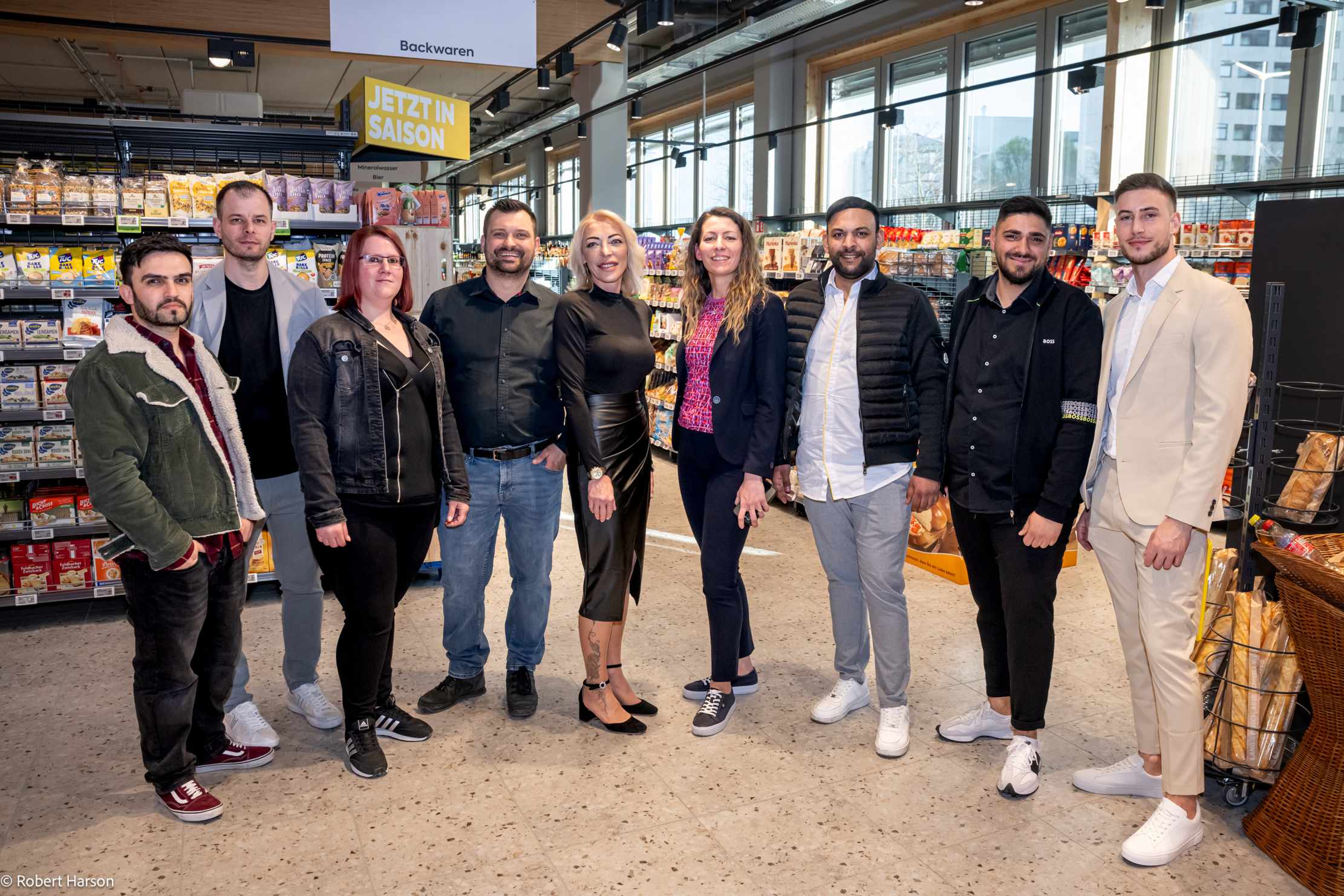 Mitglieder der Billa-Familie. Foto: BILLA/Harson