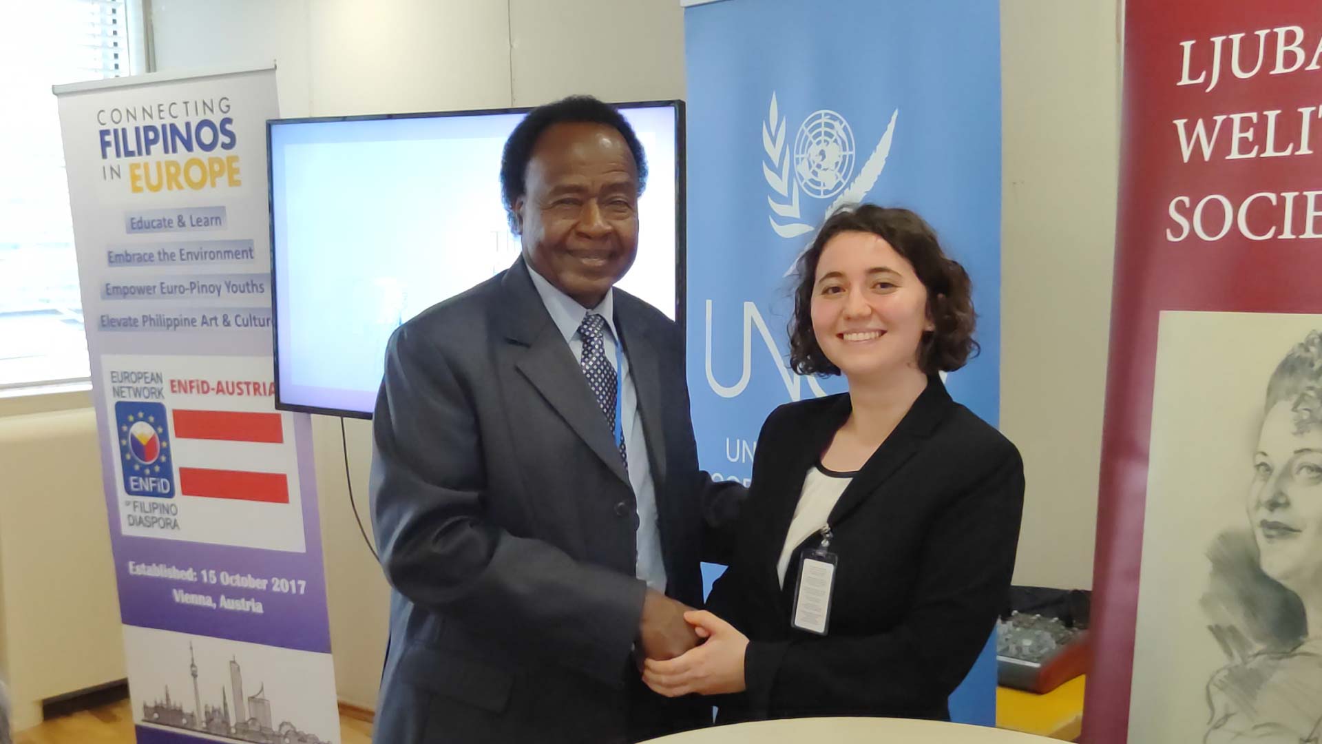 UNCAV feiert den Internationalen Tag der Pressefreiheit 2025 bei der UNO.