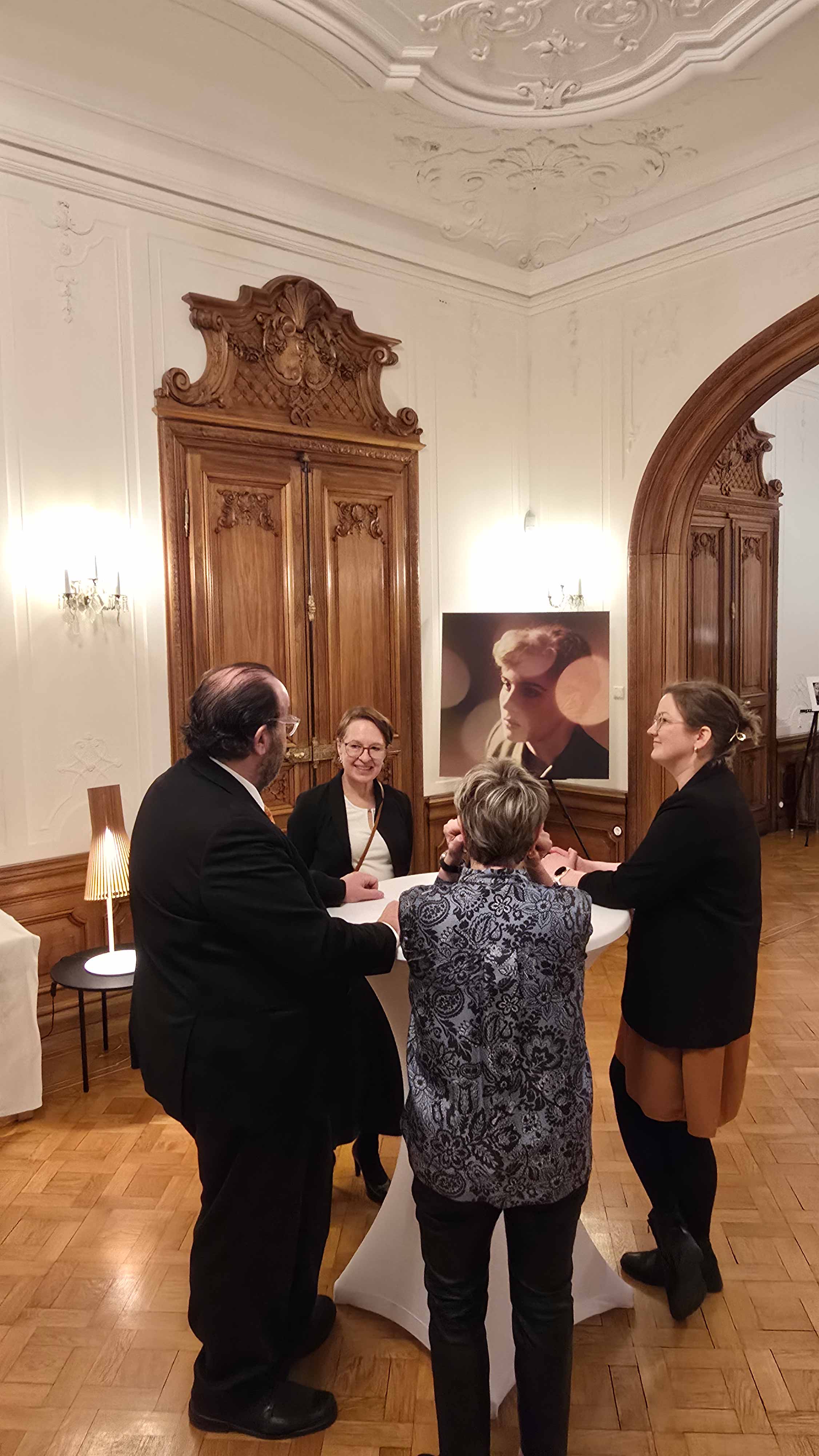 Recepción en Viena con motivo del centenario de Claire Aho. Foto: CulturaLatina