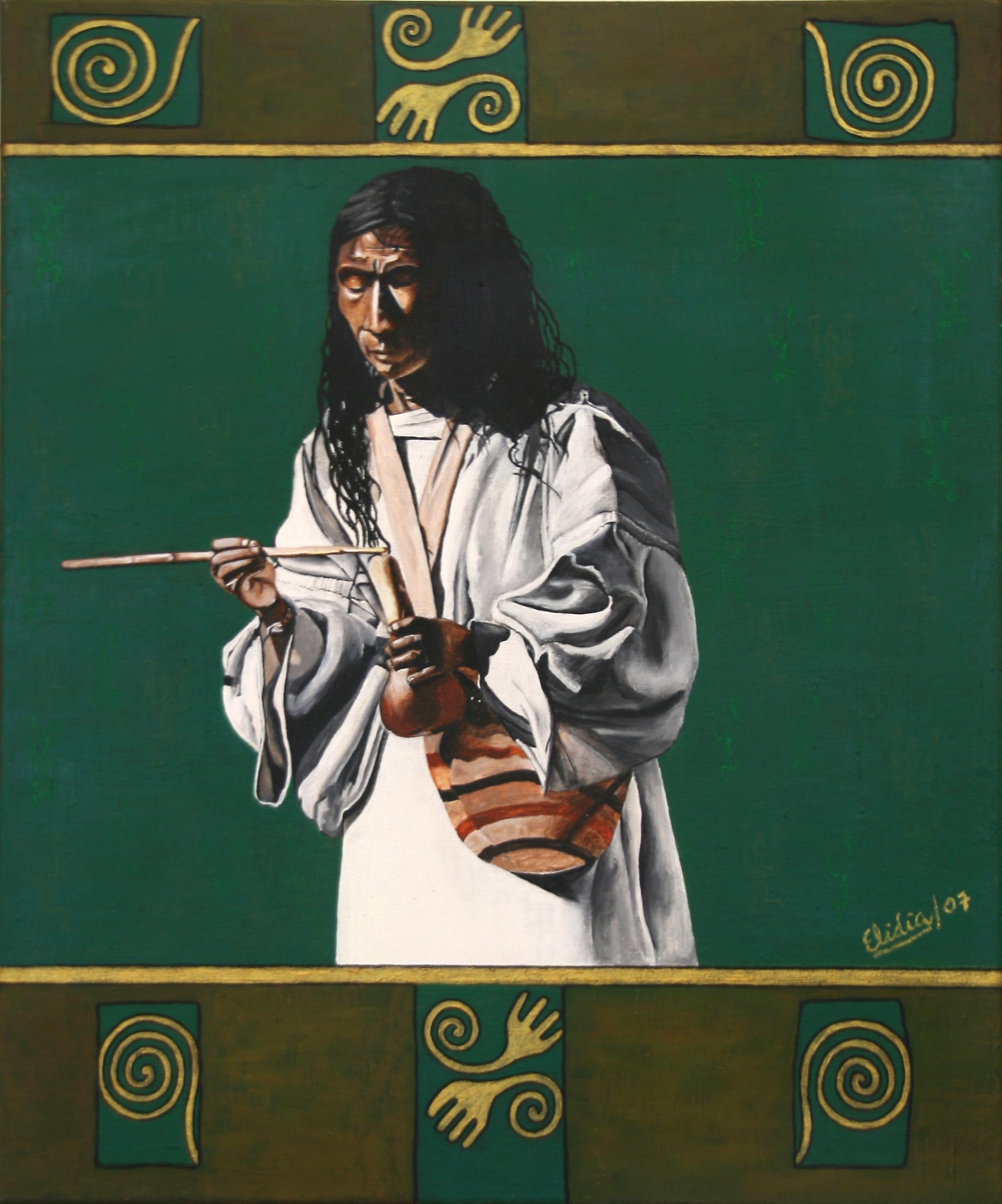 Kogui meditando © Elidia Kreutzer