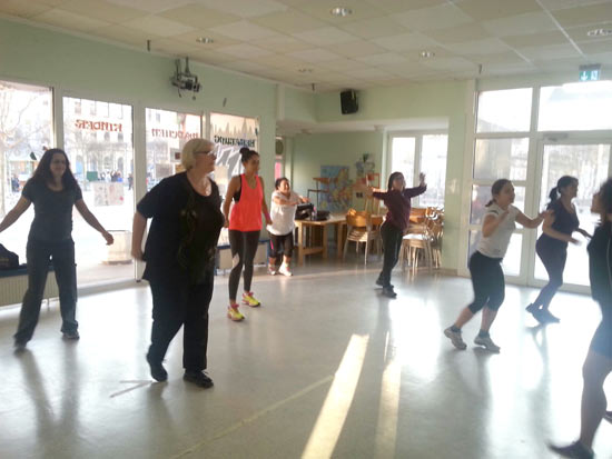 Zumba gratis para mujeres en el Centro de Frauentreff de Viena