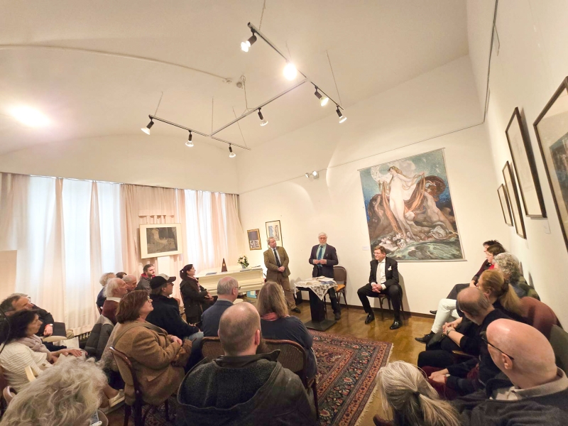 Vortrag Franz von Bayros im Bezirksmuseum Landstraße.