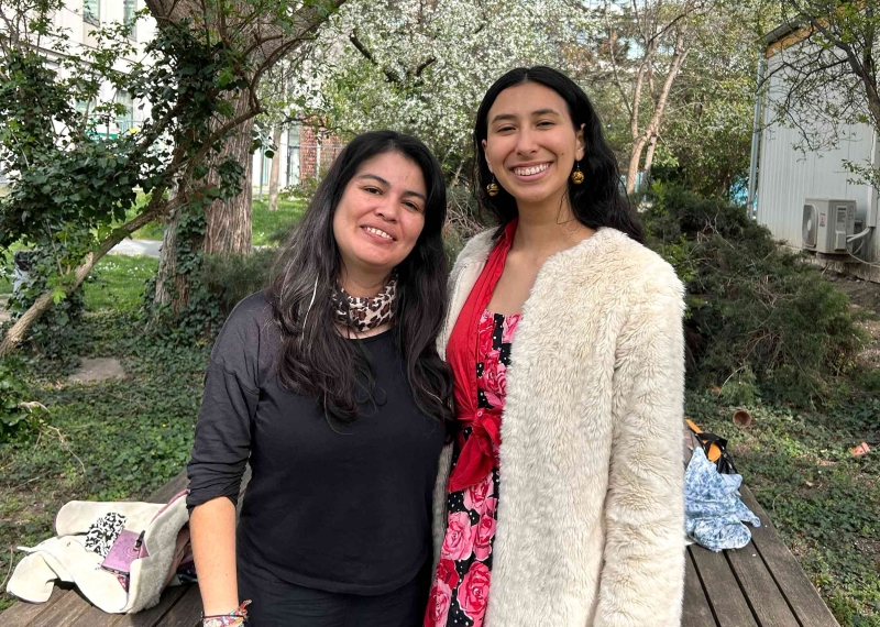 María Andrea Muñoz im Gespräch mit Daniela Univazo.
