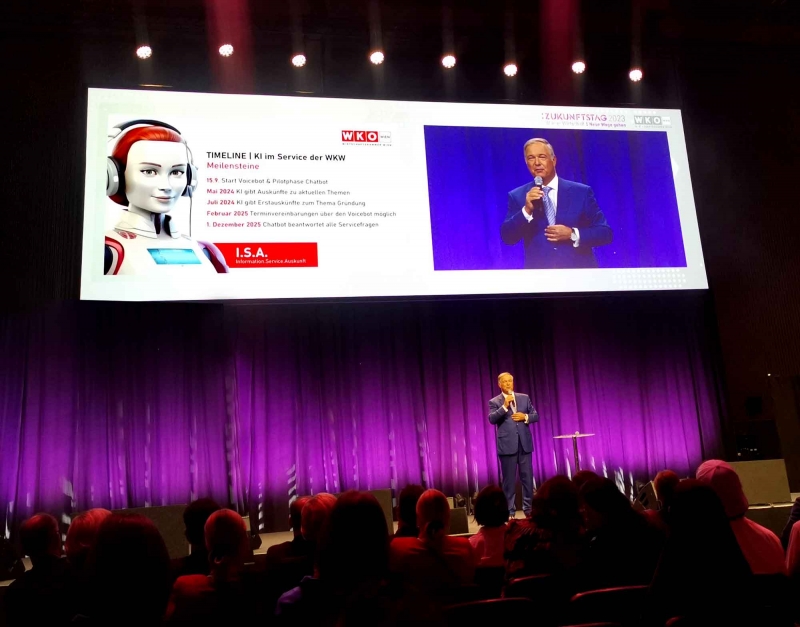 Walter Ruck, Präsident der Wirtschaftskammer Wien