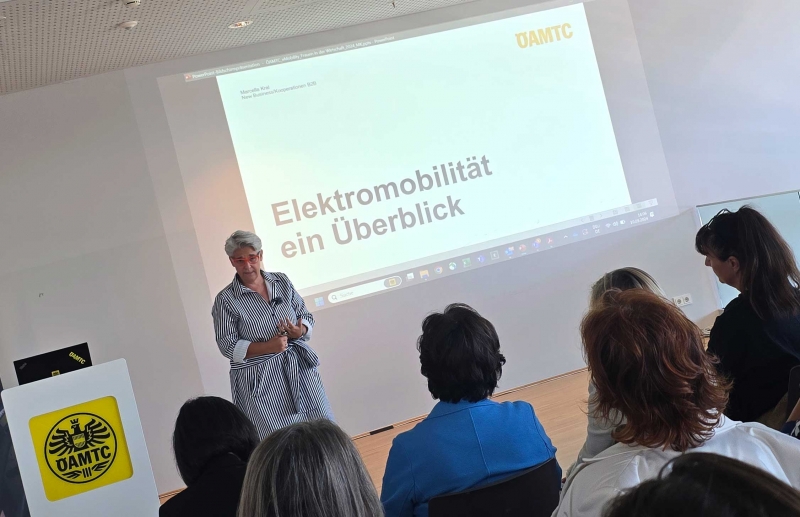 Marcella Kral bei ihrer Präsentation.